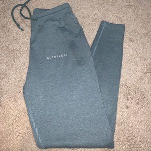 Storm blue alphalete joggers small